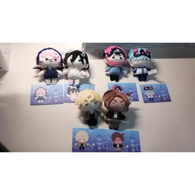 Anime Allien Stage Plush Keychain,Officially Mizi Sua Till Ivan Luka Blind Box Mini Plush Pendant Key Chain Gift - Image 3